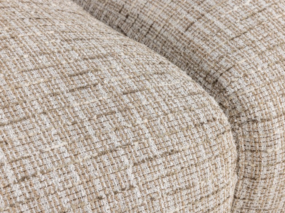 Hoeksalon incl. poef MASSA - Bruin C-RIV-85-HKS1-BT11