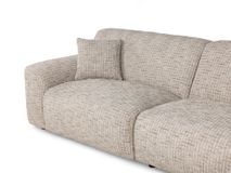 Hoeksalon incl. poef MASSA - Bruin C-RIV-85-HKS1-BT11