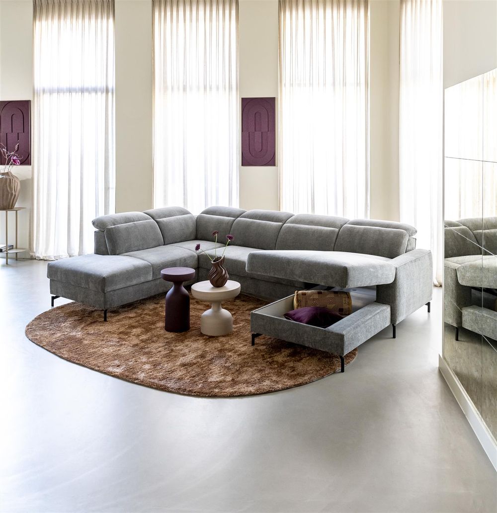 Hoekzetel RIALTO - Grijs C-XOO-RIA-HKS-2-LG