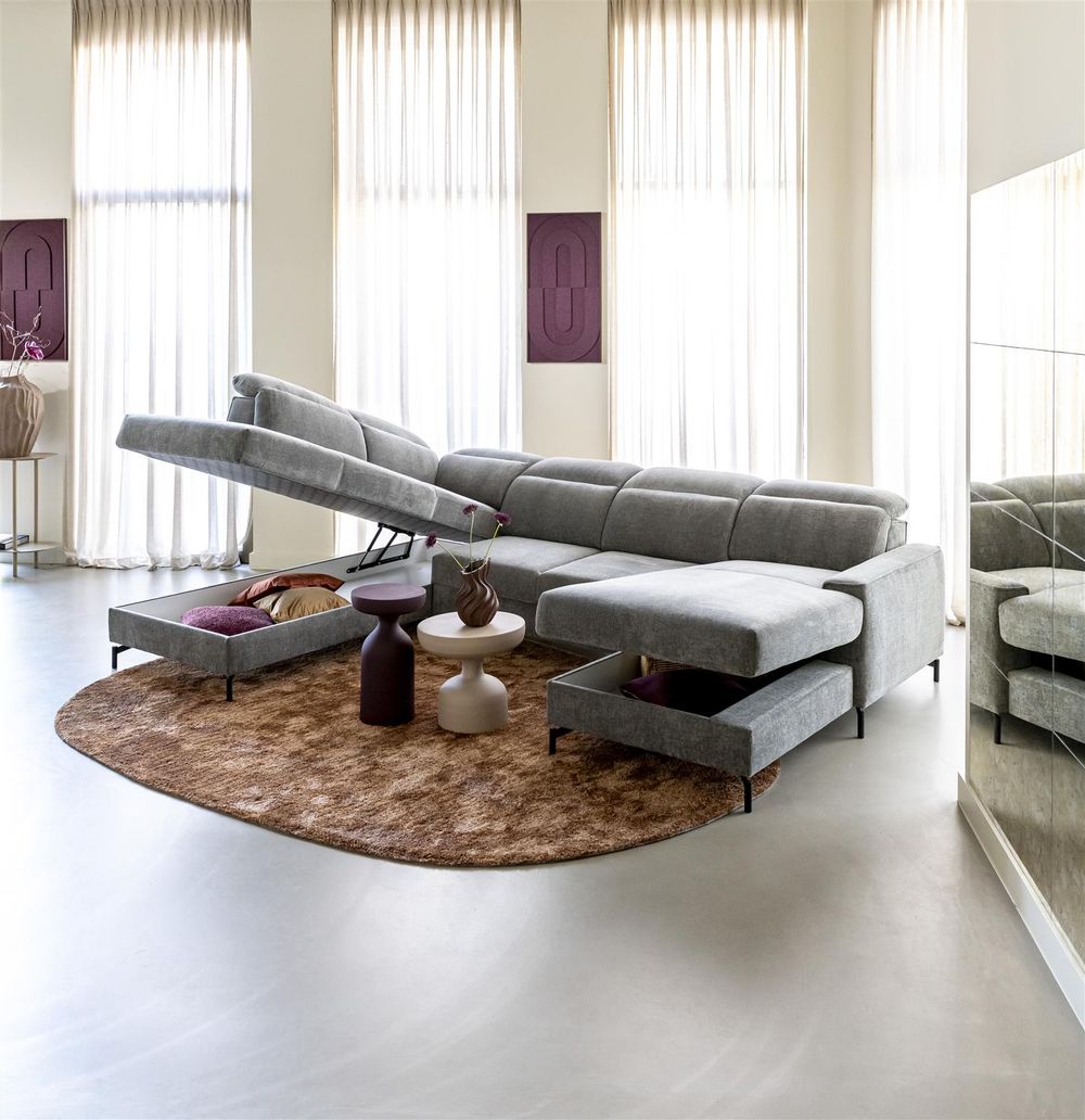 Hoekzetel RIALTO - Grijs C-XOO-RIA-HKS-2-LG