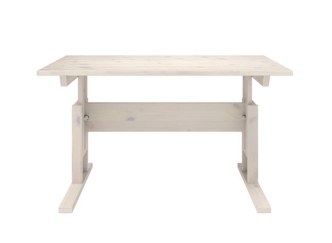 Bureau in hoogte verstelbaar SORA - White wash