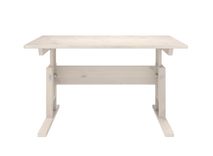 Bureau in hoogte verstelbaar SORA - White wash SCE 30255WW