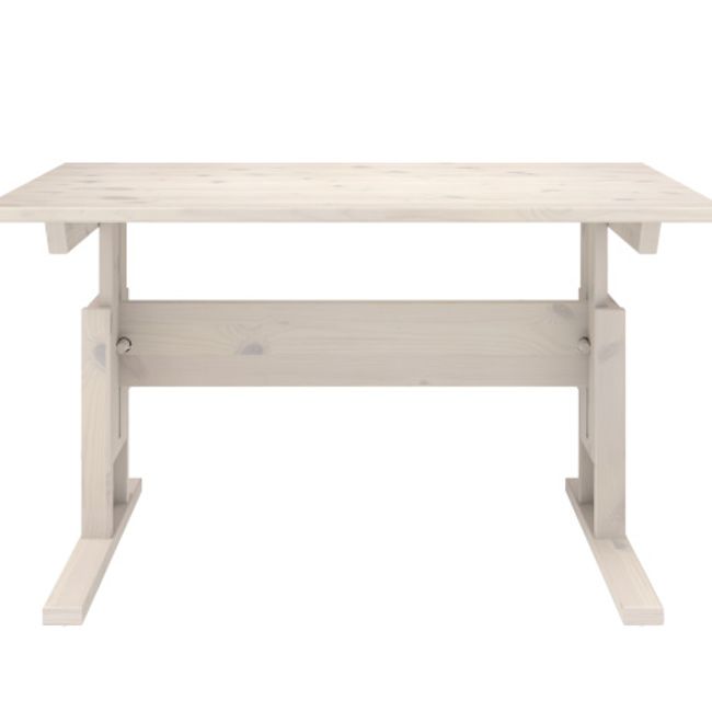 Bureau in hoogte verstelbaar SORA - White wash