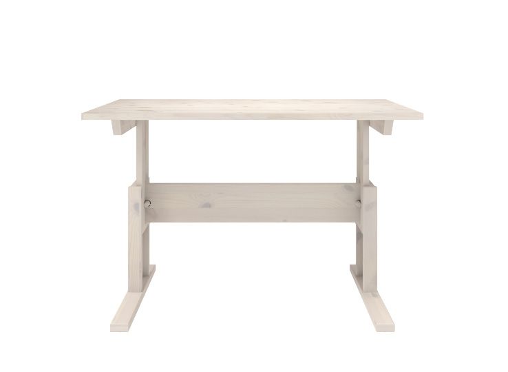 Bureau in hoogte verstelbaar SORA - White wash SCE 30255WW