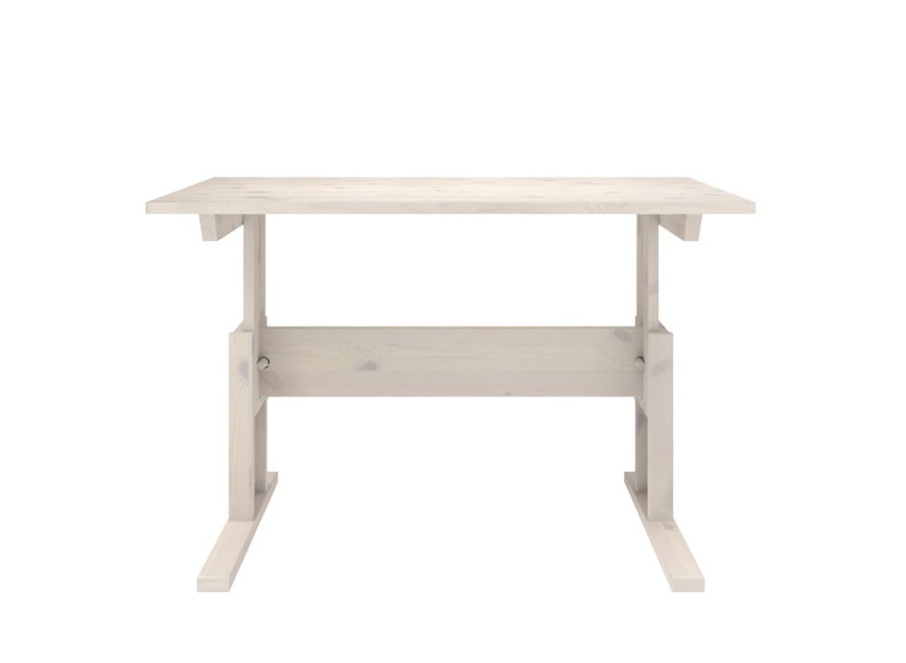Bureau in hoogte verstelbaar SORA - White wash SCE 30255WW
