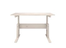 Bureau in hoogte verstelbaar SORA - White wash SCE 30255WW