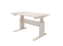 Bureau in hoogte verstelbaar SORA - White wash SCE 30255WW