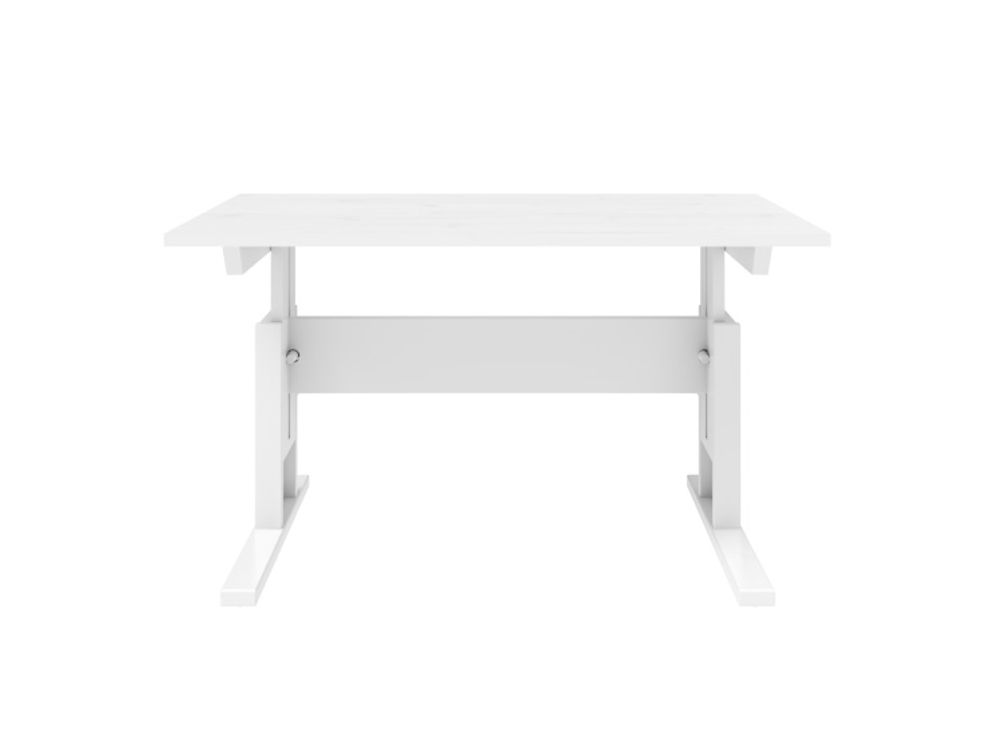 Bureau in hoogte verstelbaar SORA - White wash SCE 30255W