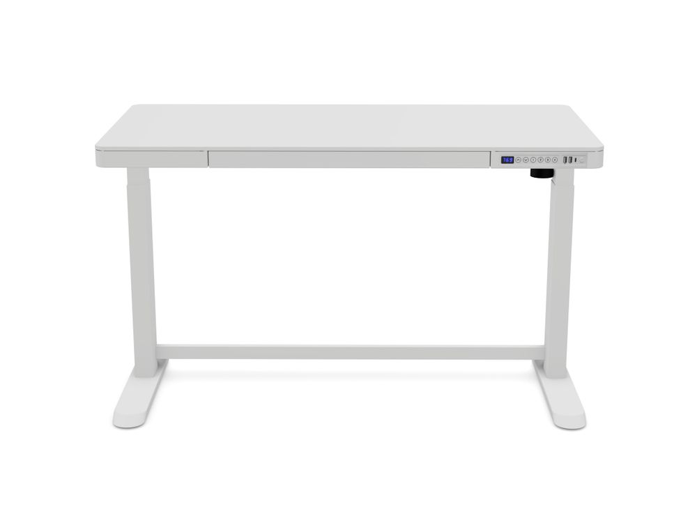 Elektr. verstelbare bureau RISE - Wit SCE 340