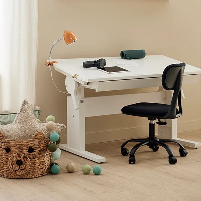 Bureau hoogte en helling verstelbaar MOSTA - Wit