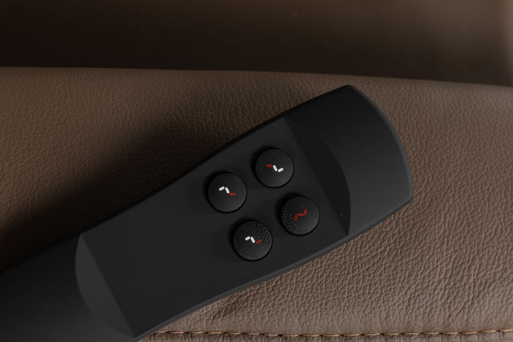 Relaxfauteuil Medium 2E-motor en opstahulp - Leder C-HKL-14-RLX1