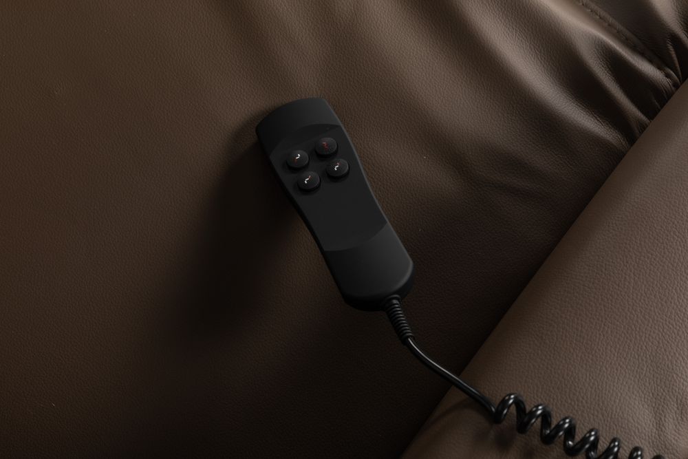 Relaxfauteuil Medium 2E-motor en opstahulp - Leder C-HKL-14-RLX1