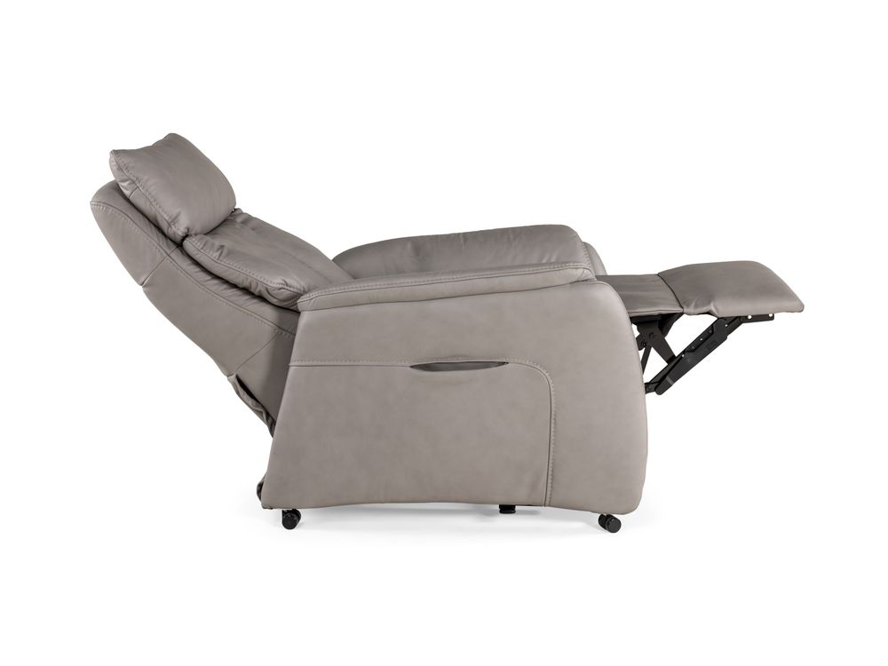 Elektrische relax AP22065 medium - Grijs leder C-HKL-15-RLX1
