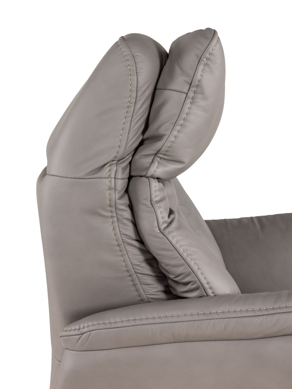 Elektrische relax AP22065 medium - Grijs leder C-HKL-15-RLX1