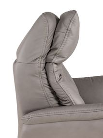 Elektrische relax AP22065 medium - Grijs leder C-HKL-15-RLX1