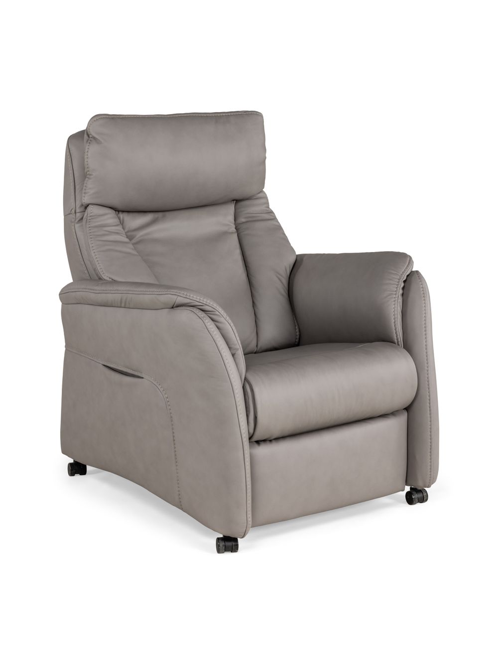 Elektrische relax AP22065 small - Grijs leder C-HKL-15-RLX2