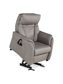 Elektrische relax AP22065 small - Grijs leder C-HKL-15-RLX2
