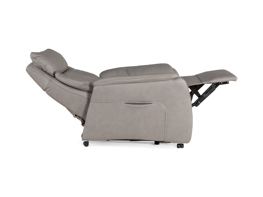 Elektrische relax AP22065 small - Grijs leder C-HKL-15-RLX2