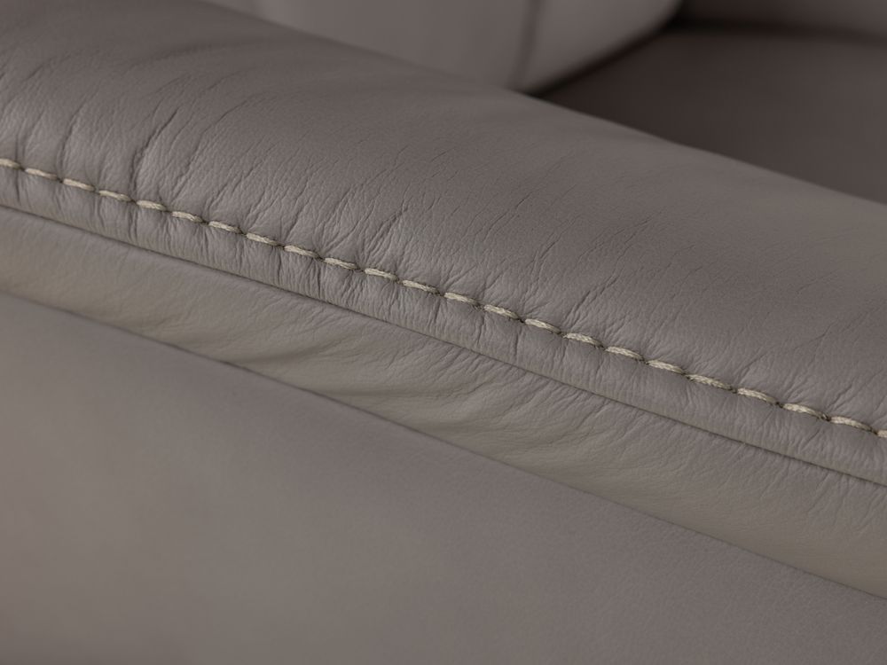 Elektrische relax AP22065 small - Grijs leder C-HKL-15-RLX2