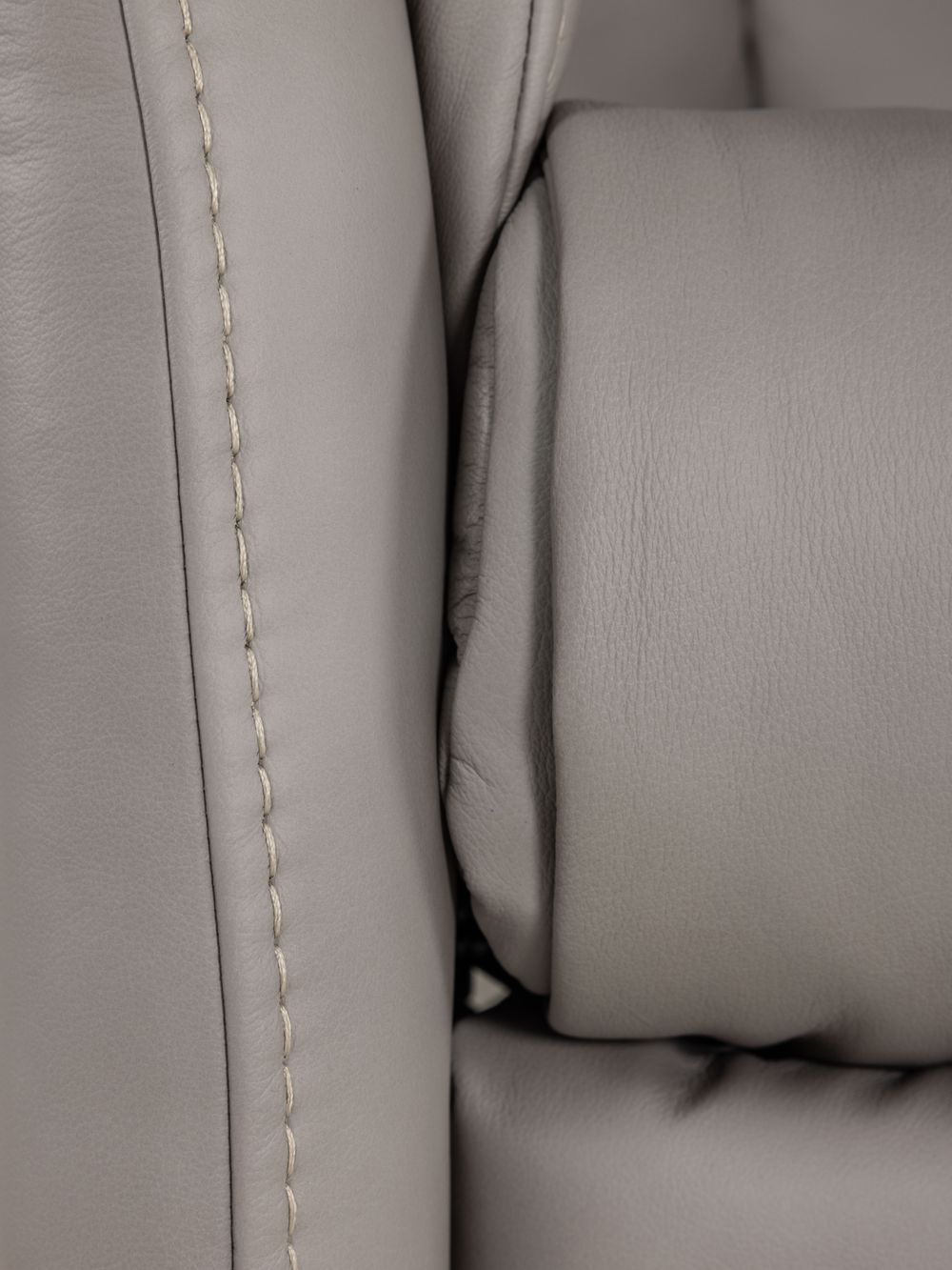 Elektrische relax AP22065 small - Grijs leder C-HKL-15-RLX2