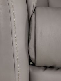 Elektrische relax AP22065 small - Grijs leder C-HKL-15-RLX2