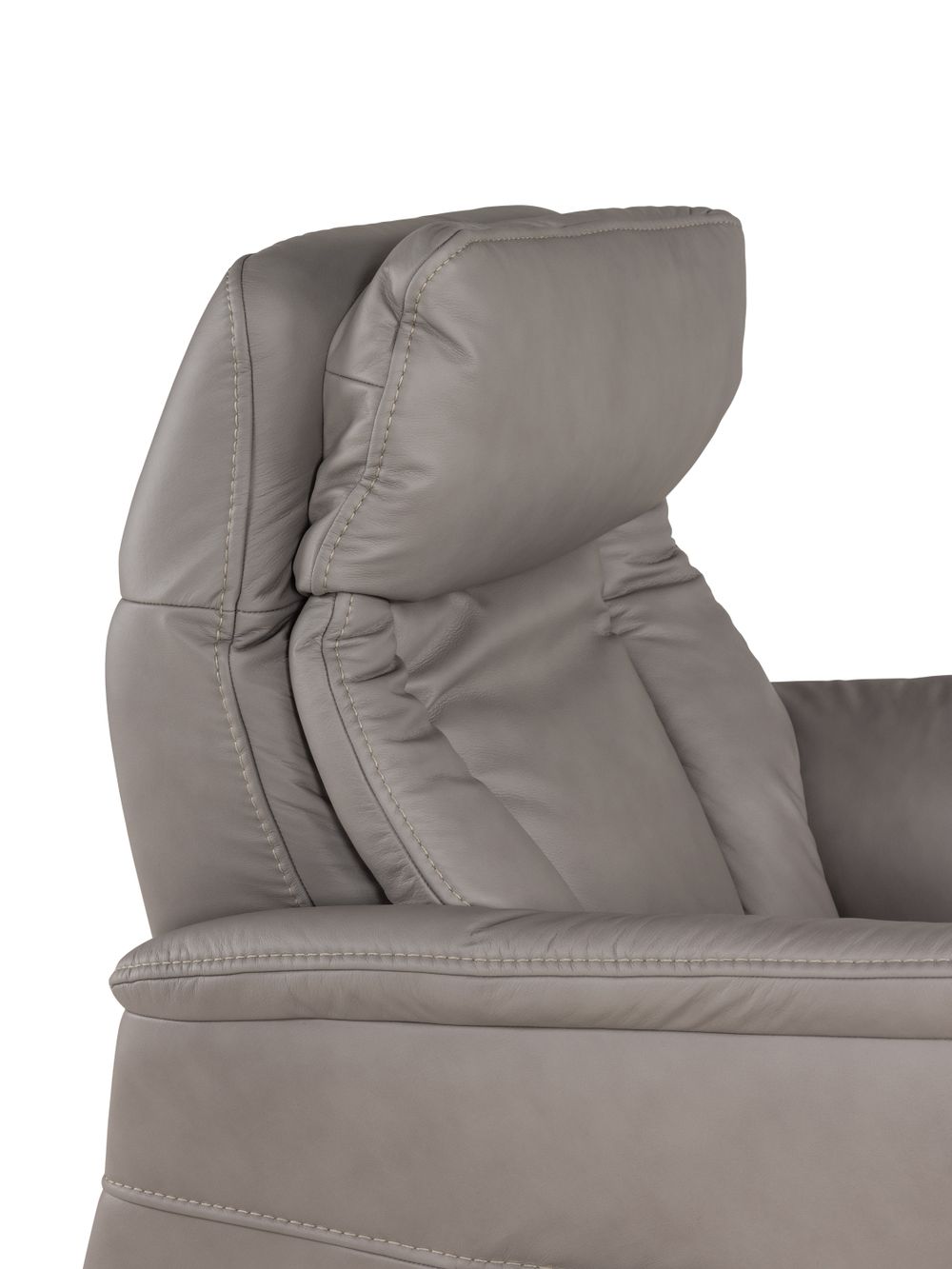 Elektrische relax AP22065 small - Grijs leder C-HKL-15-RLX2