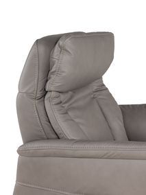 Elektrische relax AP22065 small - Grijs leder C-HKL-15-RLX2