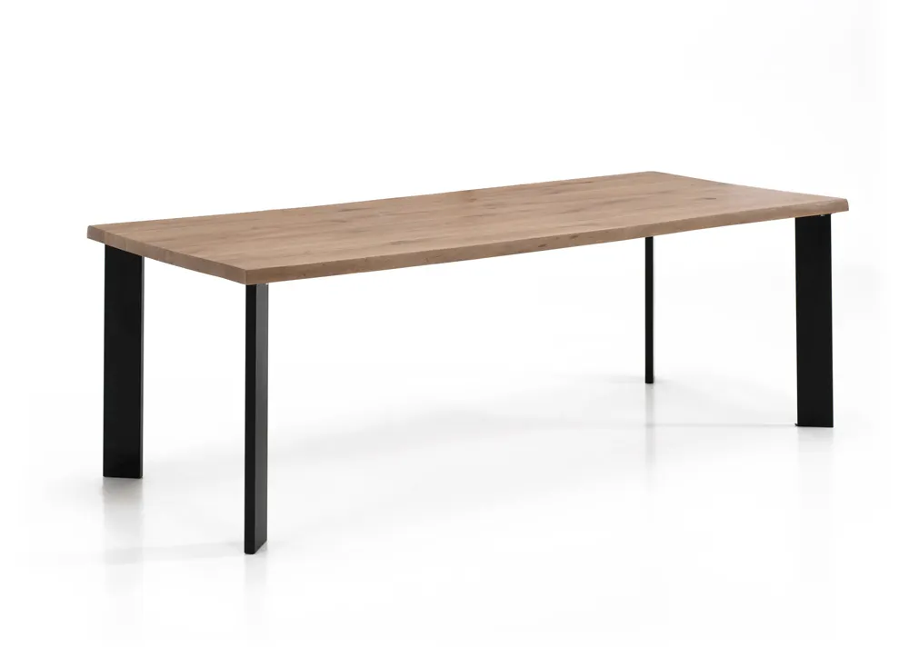 Eetkamertafel boomstamblad ABERDEEN - Sand FDF-12-000059