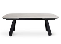 Uittrekbare tafel PAYA - Beige keramiek VDC TA-01053