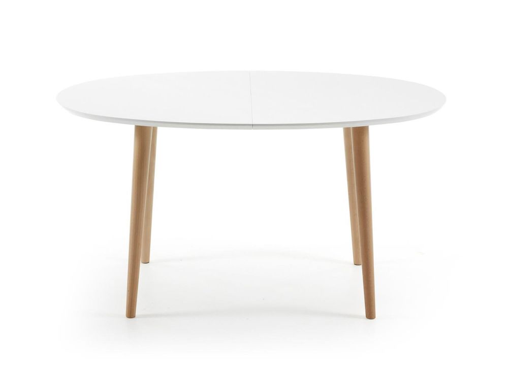Uitschuifbare eetkamertafel OQUI - Wit KAV EC307L33