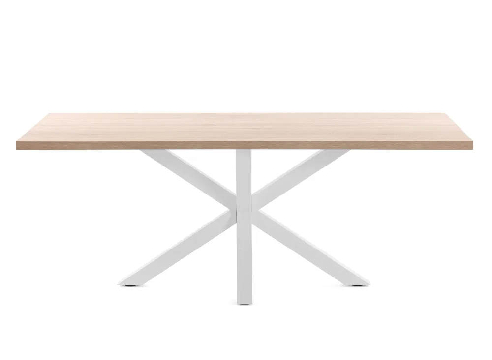 Eetkamertafel ARGO - Eik/wit KAV C360M46