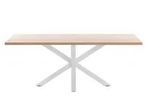 Eetkamertafel ARGO - Eik/wit KAV C360M46