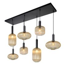 Hanglamp MALOTO - Amber/Glas LCD453860762