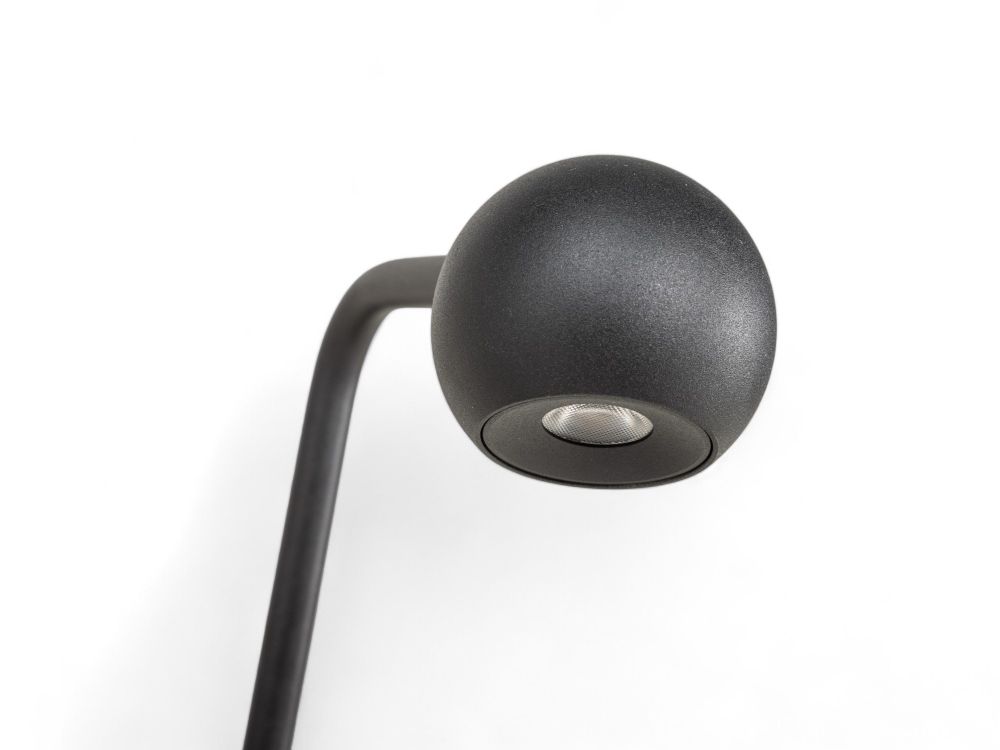 Tafellamp BOLLI - Zwart FLT BOLLITABLE93