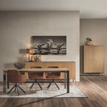 Barkast Rafal - Naturel Eiken LEL-31-000003