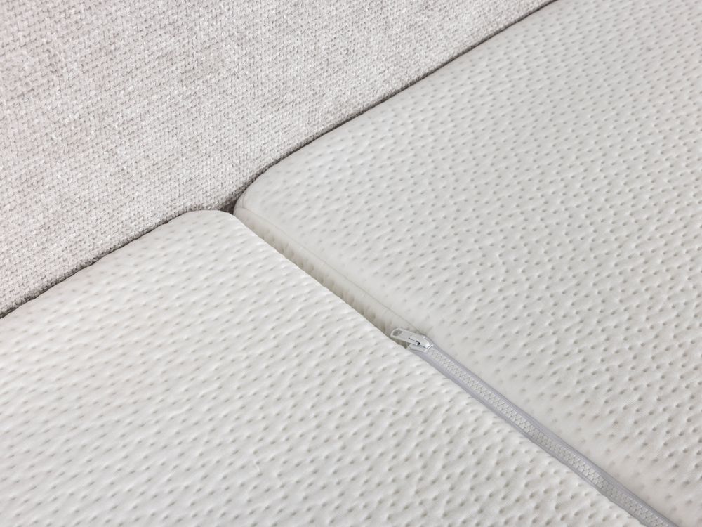 Boxspring JABBI GLISS incl. firm matrassen - Grijs C-KRE-34-BX180-FIRM-B606