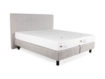 Boxspring JABBI GLISS incl. medium matrassen - Gri C-KRE-34-BX180-MED
