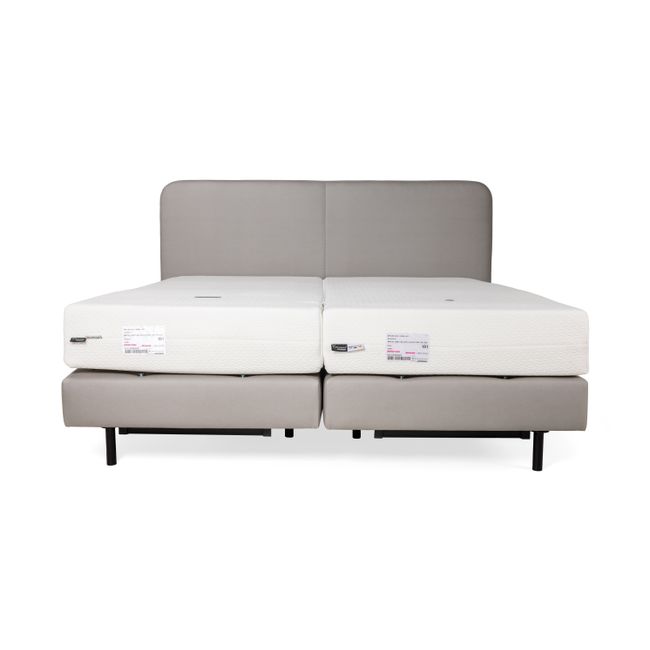 Elektr. boxspring incl. medium matrassen JABBI DRO