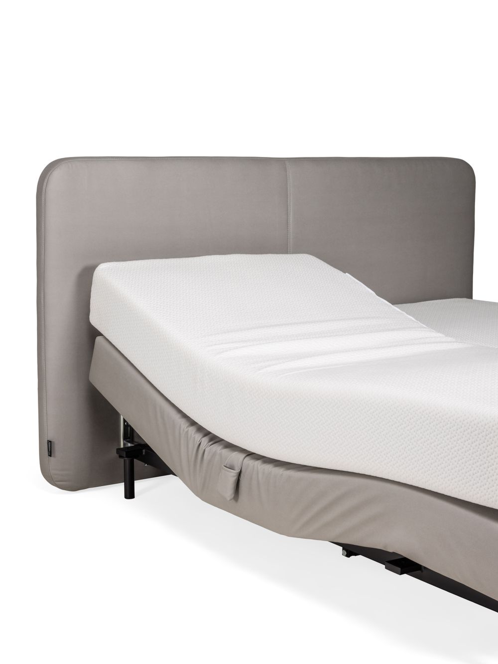 Elektr. boxspring incl. medium matrassen JABBI DRO C-KRE-36-BX1820-MED