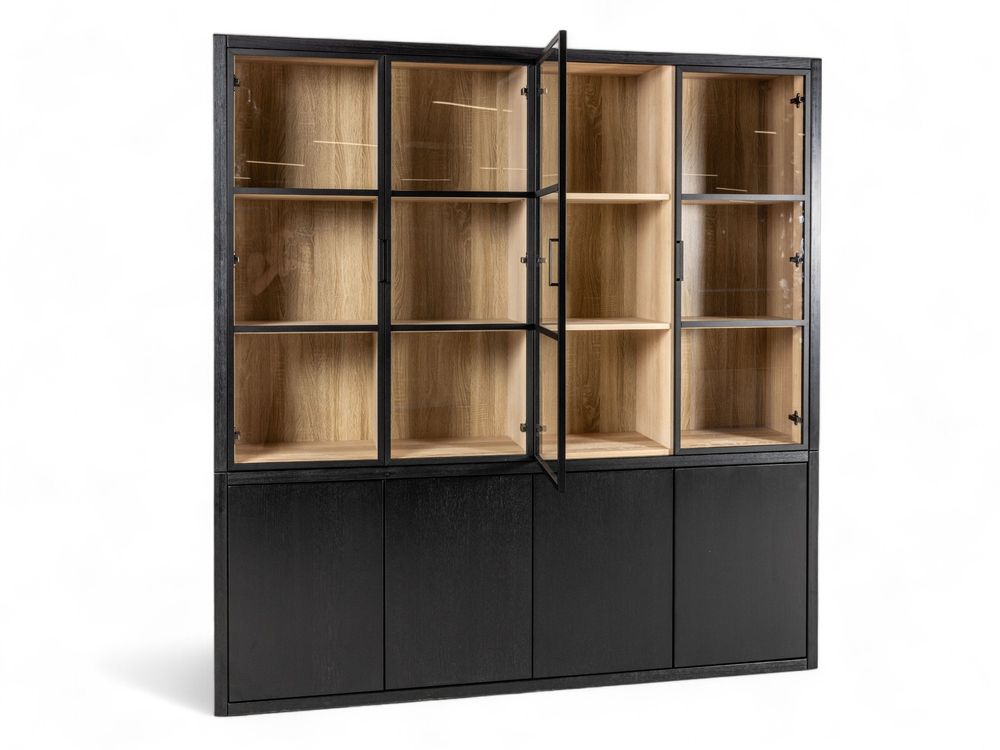 Vitrine CHAZZ - Black / Bianco HAV-2-00003