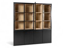 Vitrine CHAZZ - Black / Bianco HAV-2-00003