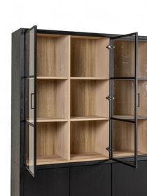 Vitrine CHAZZ - Black / Bianco HAV-2-00003