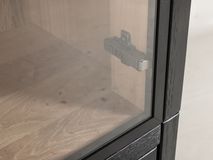 Vitrine CHAZZ - Black / Bianco HAV-2-00003