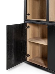 Vitrine CHAZZ - Black / Bianco HAV-2-00003