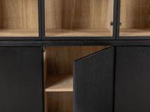 Vitrine CHAZZ - Black / Bianco HAV-2-00003