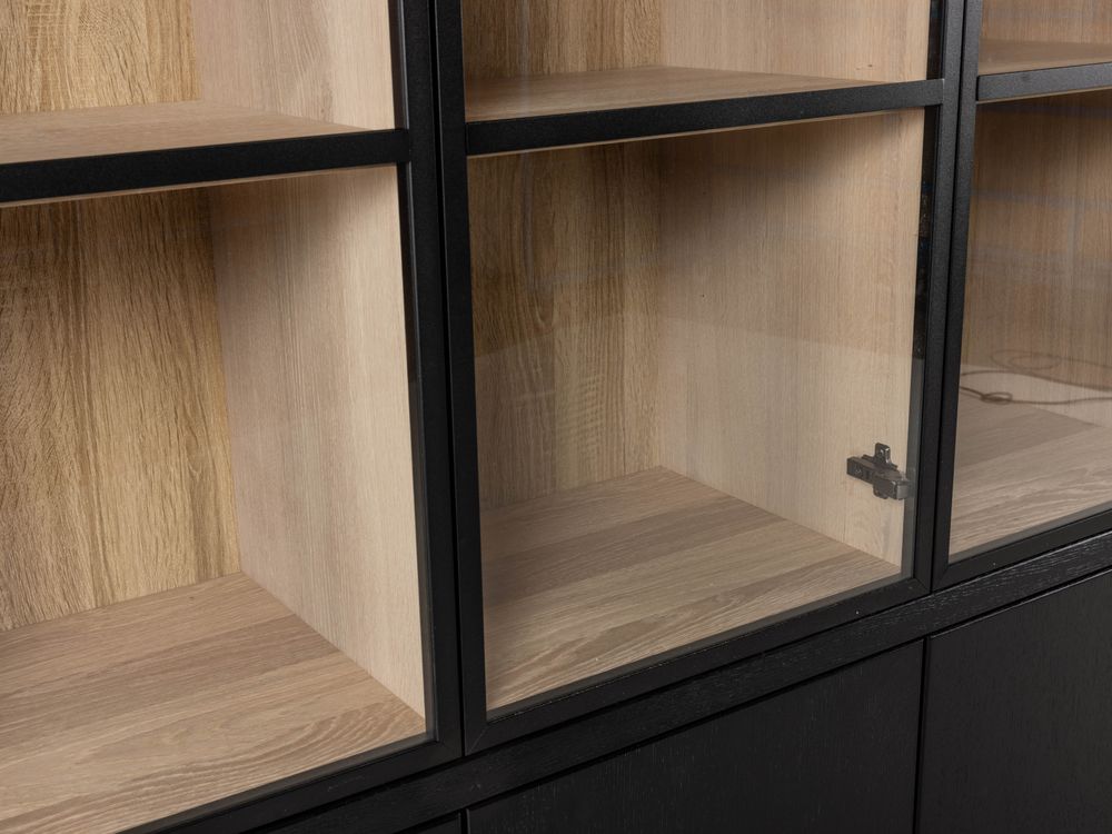 Vitrine CHAZZ - Black / Bianco HAV-2-00003