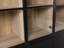 Vitrine CHAZZ - Black / Bianco HAV-2-00003