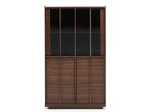 Vitrinekast ONIX - Walnootfineer KAV M1200015MM41