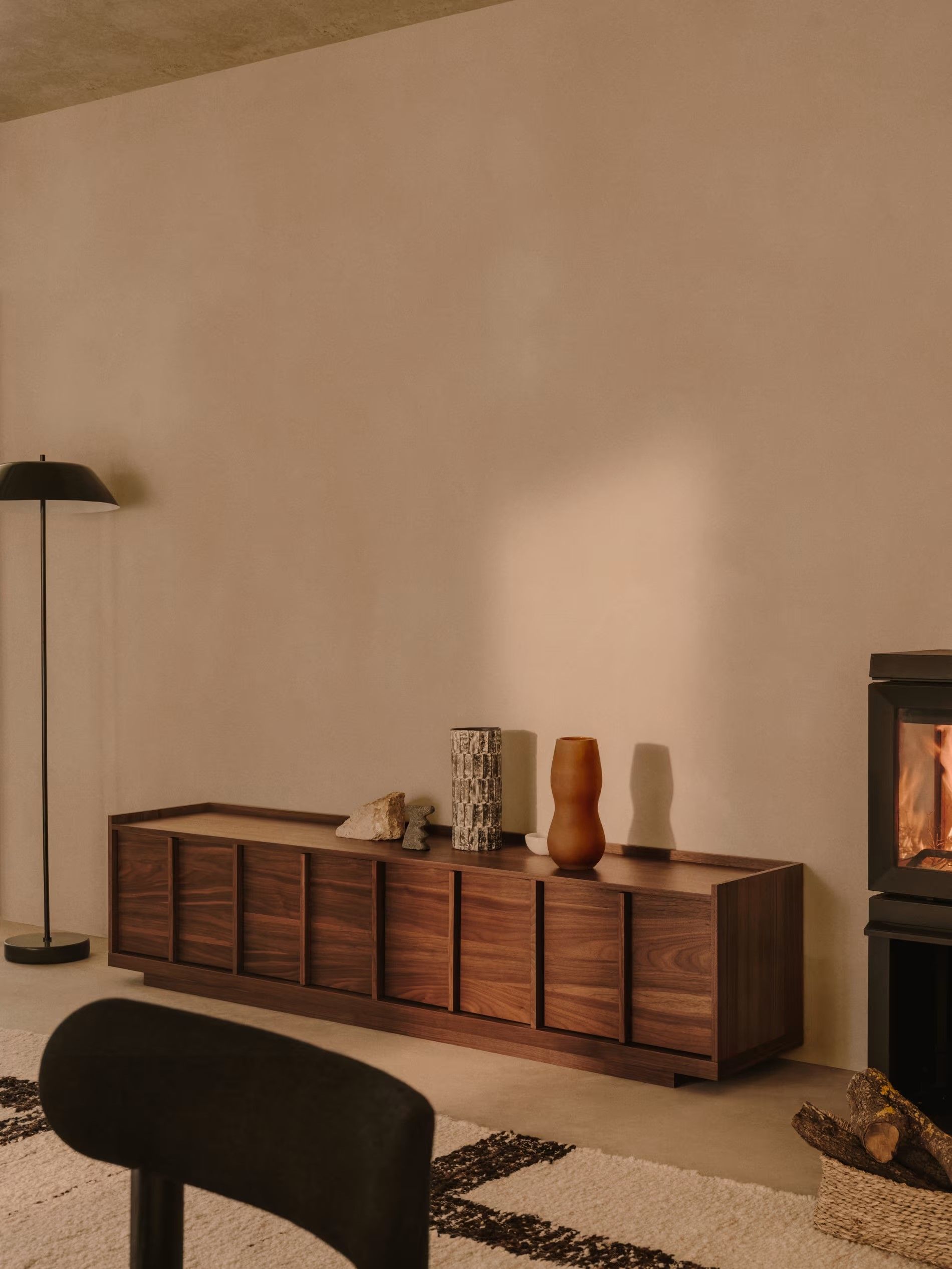 Tv-meubel ONIX - Walnootfineer