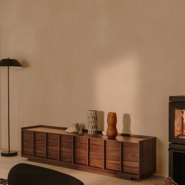 Tv-meubel ONIX - Walnootfineer